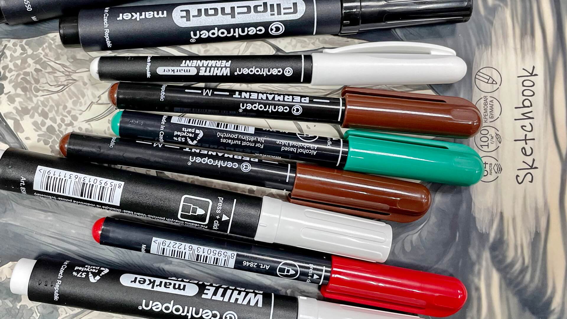 Centropen markers