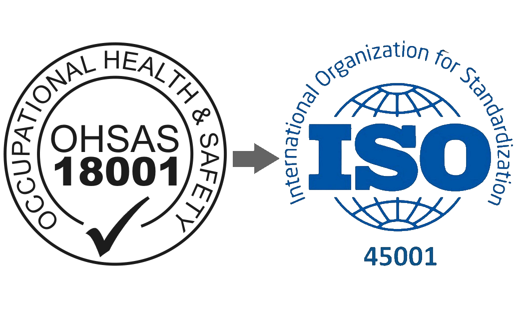 Повышение стандарта безопасности OHSAS 18001 до ISO 45001