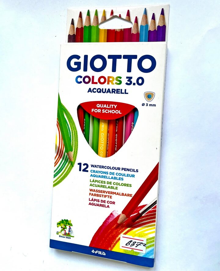 Акварельные карандаши Giotto