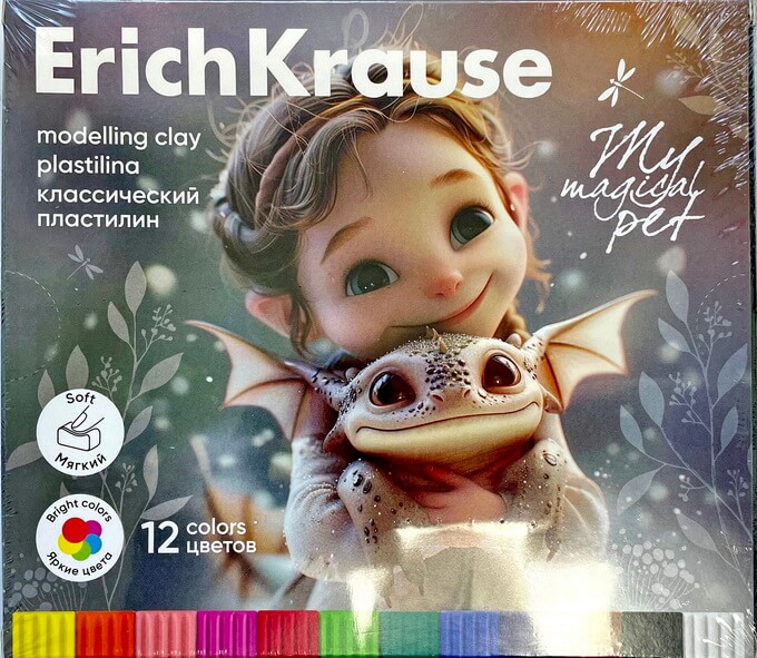 Классический пластилин ErichKrause